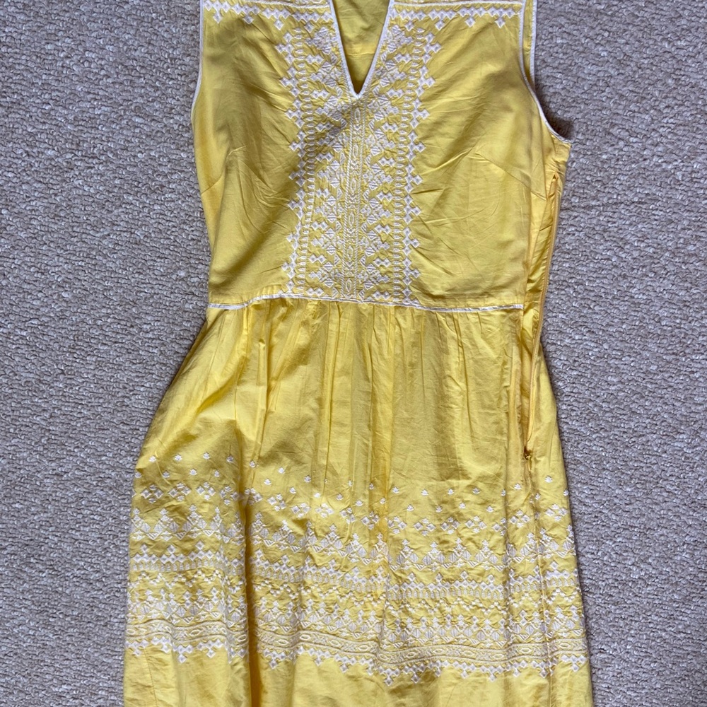Vineyard Vines yellow dress